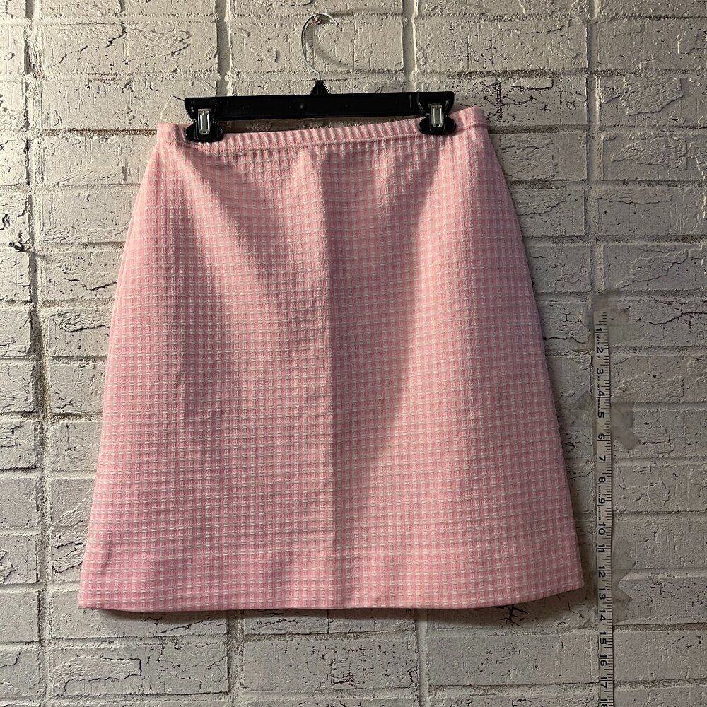 🌸 Vintage Koret of California Pink Gingham Skirt - 1960s Barbiecore Chic! 🌸